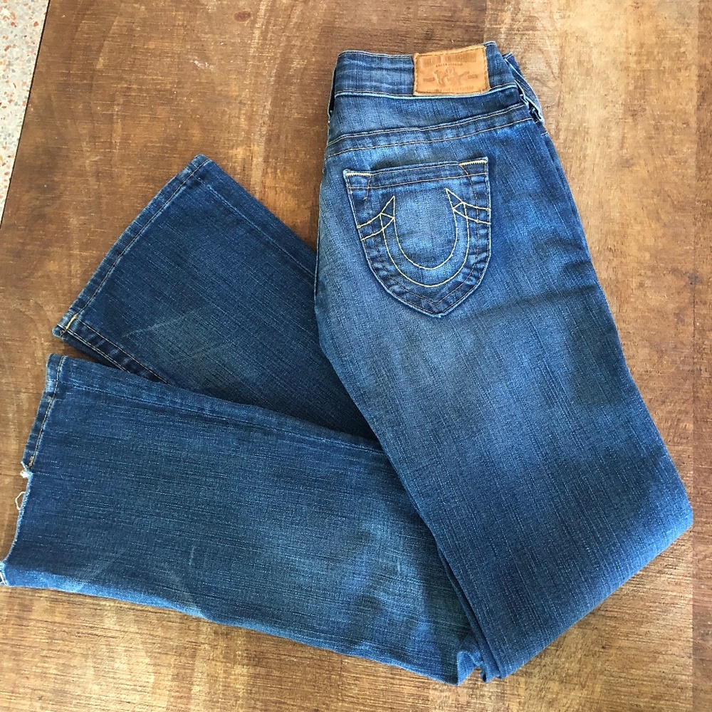 True Religion Bobby Medium Wash Excellent 26x34.5